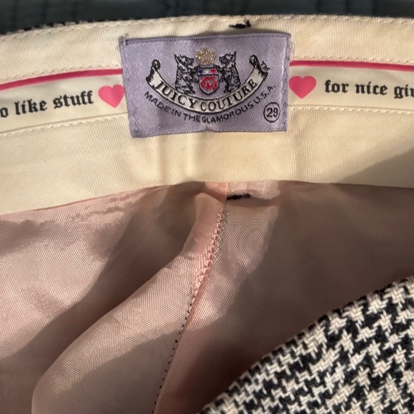 Use juicy couture slacks lined in pink satin - Picture 2 of 3